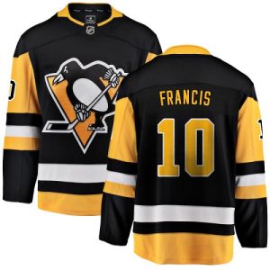 Kinder Pittsburgh Penguins Eishockey Trikot Ron Francis #10 Breakaway Schwarz Fanatics Branded Heim